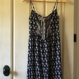 Band of Gypsies blue maxi dress, size x-small